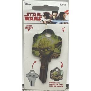Hillman Key Fan Series 2sided Master Yoda Star Wars Disney SC1-68 Blank Key